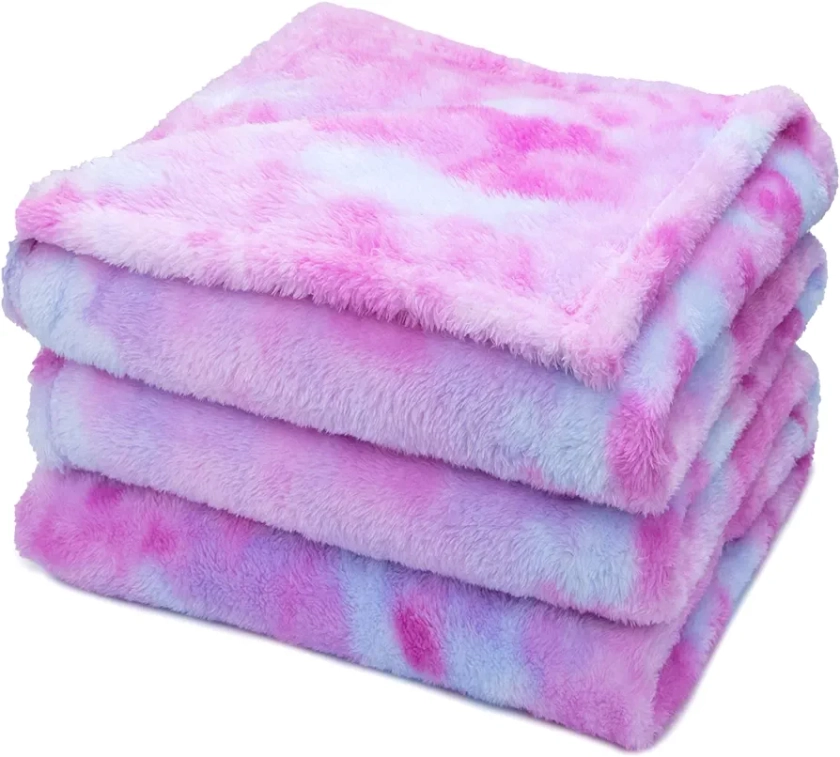 MUGD Soft Blankets Fleece Soft Fuzzy Throw Blanket Kids Warm Throw Blanket for Bed