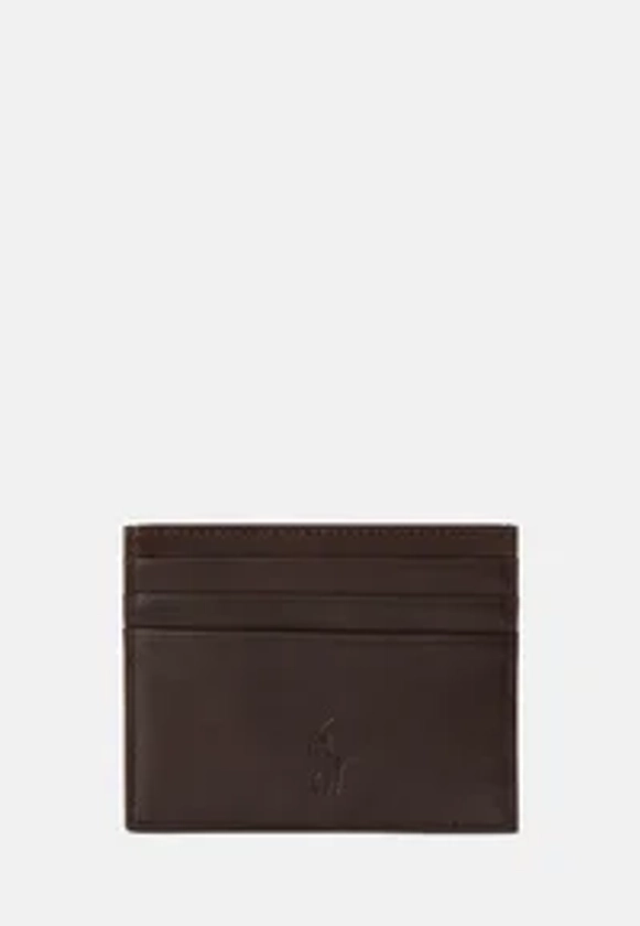 SUFFOLK SLIM LEATHER CARD CASE - Portefeuille - brown