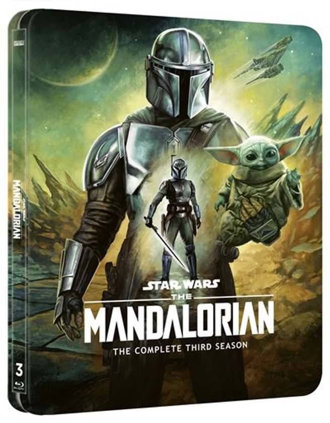 The Mandalorian Saison 3 Édition Limitée Steelbook Blu-ray 4K Ultra HD