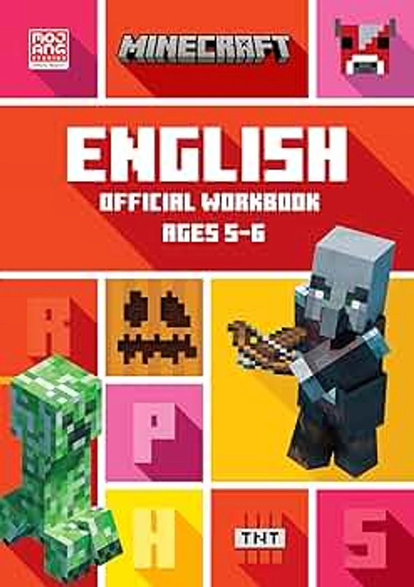 Minecraft English Ages 5-6: Official Workbook (Minecraft Education)