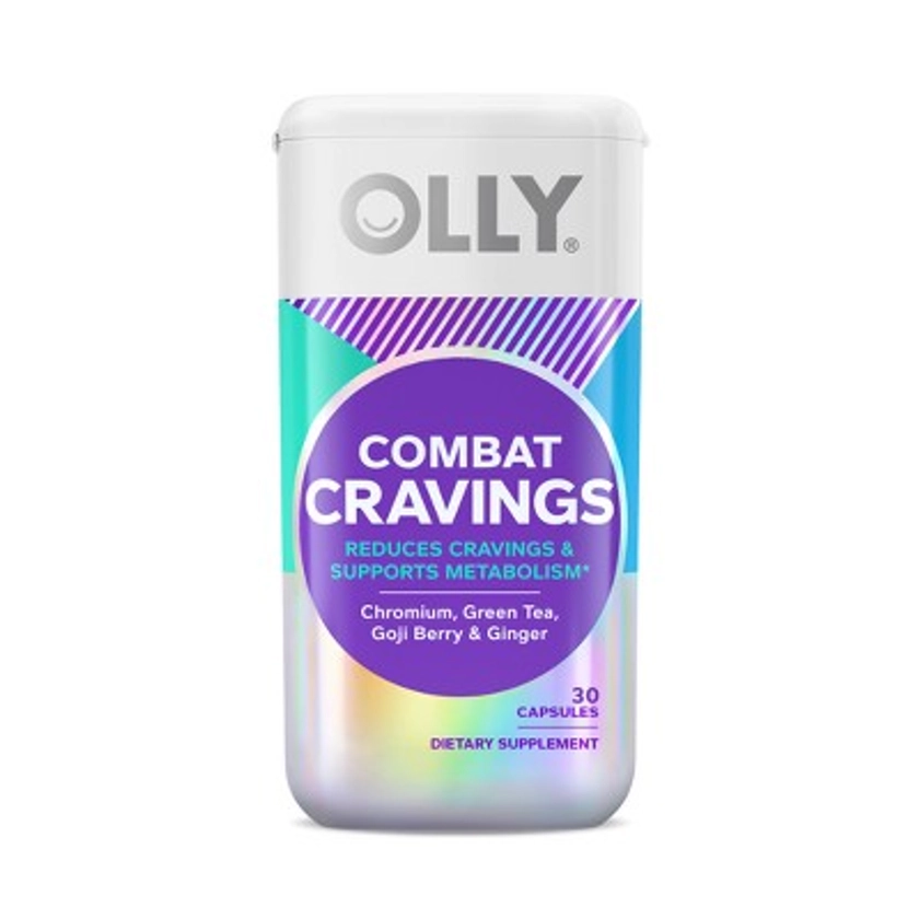 OLLY Combat Cravings Capsules - 30ct