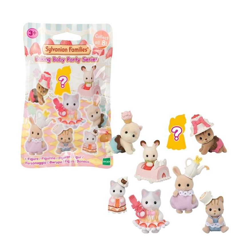 5765 Sachet surprise pâtisserie fête des bébés Sylvanian Blanc