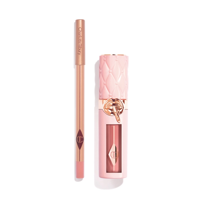 Save 5%: Pillow Talk Big Lip Plumpgasm Lip Kit | Charlotte Tilbury