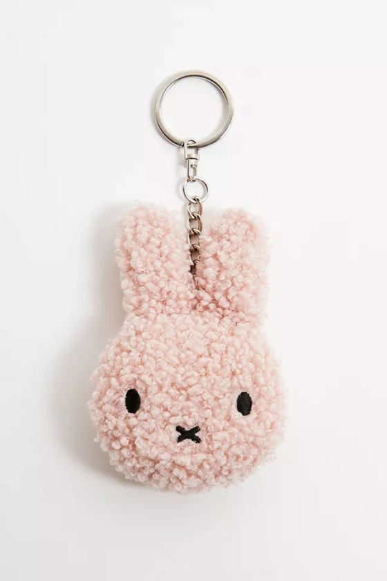 Miffy Pink Boucle Keyring 