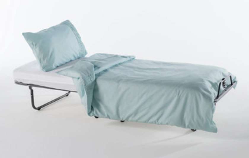 Cameron - Folding Metal Bed with Mattress - 190cm
