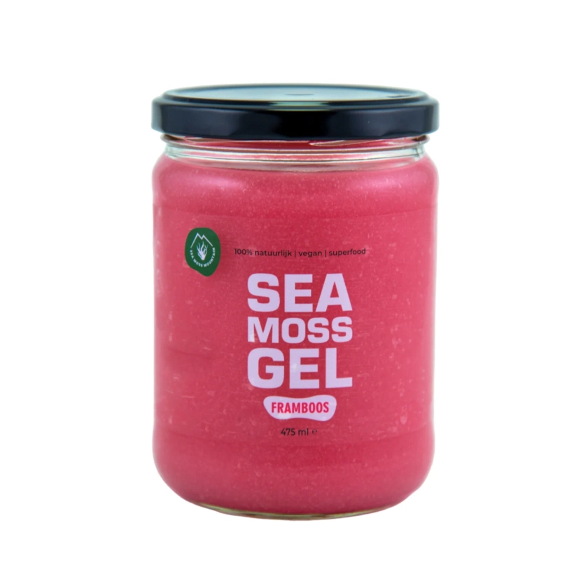 Sea Moss Gel Framboos - Sea Moss Mountain