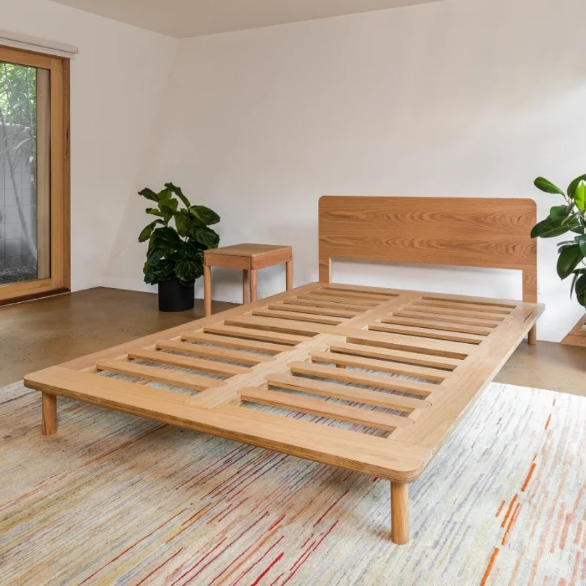 Eva Timber Bed Frame | Wooden Bed Frame & Bed Base | Eva