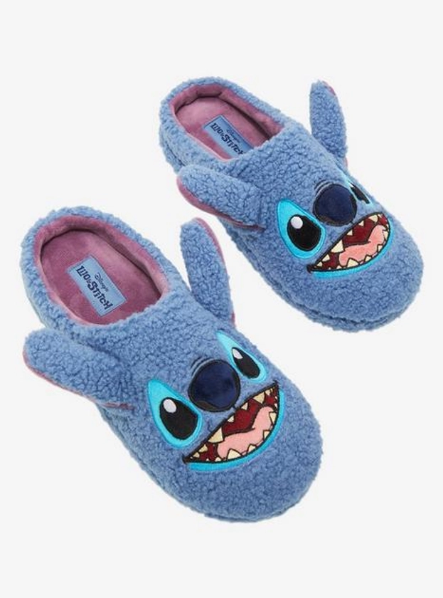 Disney Lilo & Stitch Figural Stitch Slippers — BoxLunch Exclusive | BoxLunch