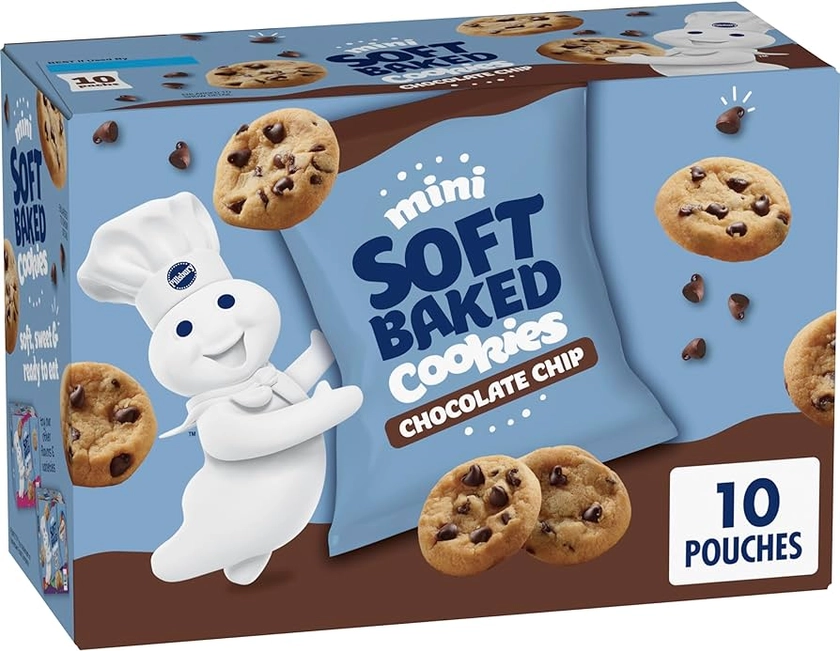 Pillsbury Chocolate Chip Mini Soft Baked Cookies 10 CT