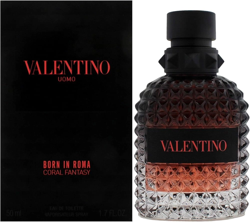 Valentino Uomo Born In Roma Coral Fantasy for Men - 1.7 oz EDT Spray