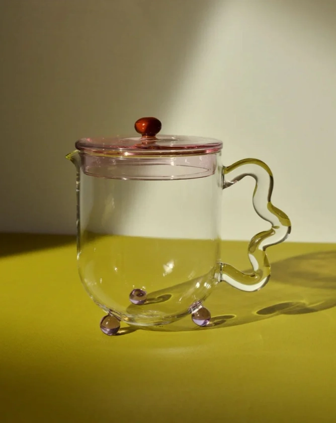 Bloom glass teapot (The Qi x SLJ)