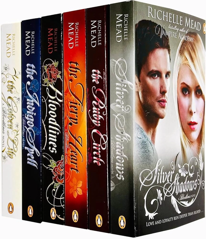 Richelle Mead Bloodlines 6 Books Collection Set (Bloodlines, The Golden Lily, The Indigo Spell, The Fiery Heart, Silver Shadows, The Ruby Circle) : Richelle Mead: Amazon.co.uk: Books