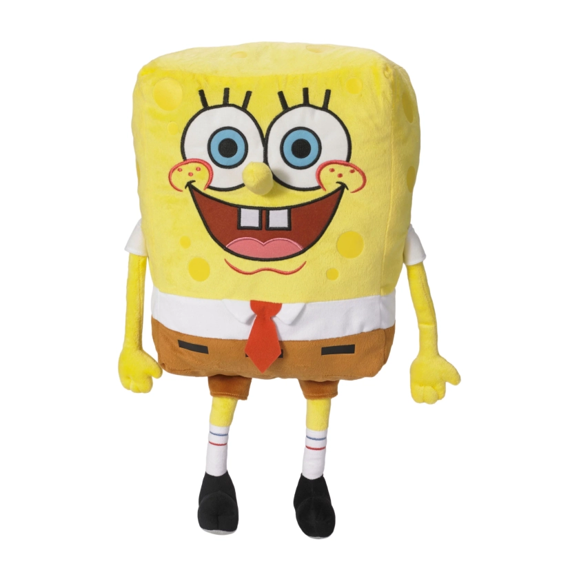 SpongeBob SquarePants Kids Bedding Plush Cuddle and Decorative Pillow Buddy, Yellow