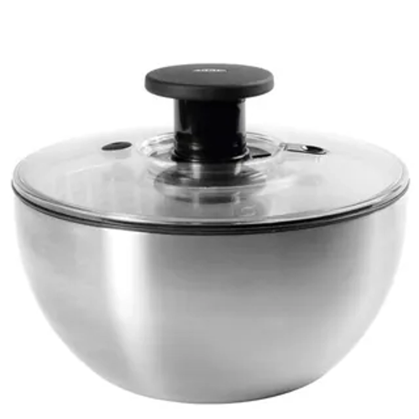 OXO Steel Salad Spinner | Overstock.com Shopping - The Best Deals on Specialty Appliances | 26776017