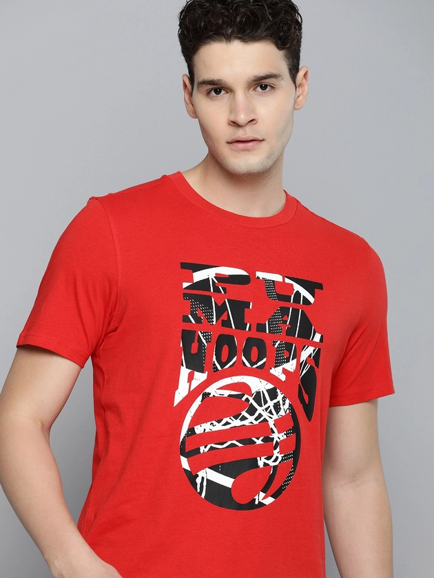 Puma The Hooper Men's Basketball Printed Pure Cotton T-shirt