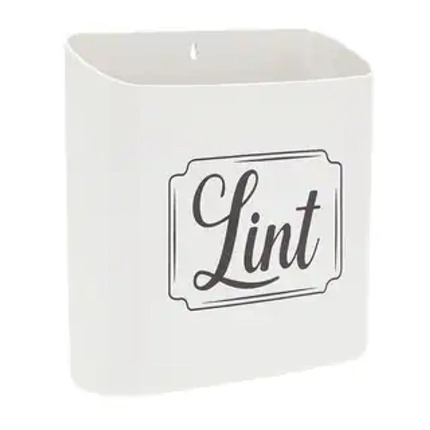 Magnetic Wall-Mounted Lint Bin Trash Can | Overstock.com Shopping - The Best Deals on Other Storage | 44584408