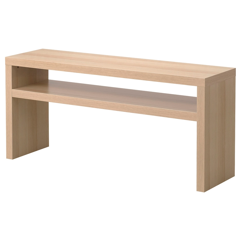 LACK Console table - white stained oak 140x39 cm (55 1/8x15 3/8 ")
