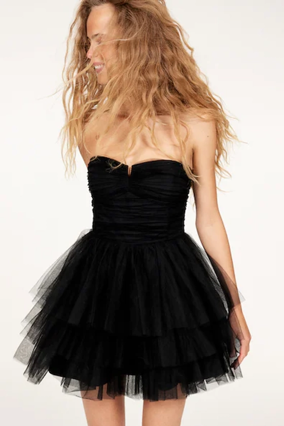 Robe volumineuse en tulle