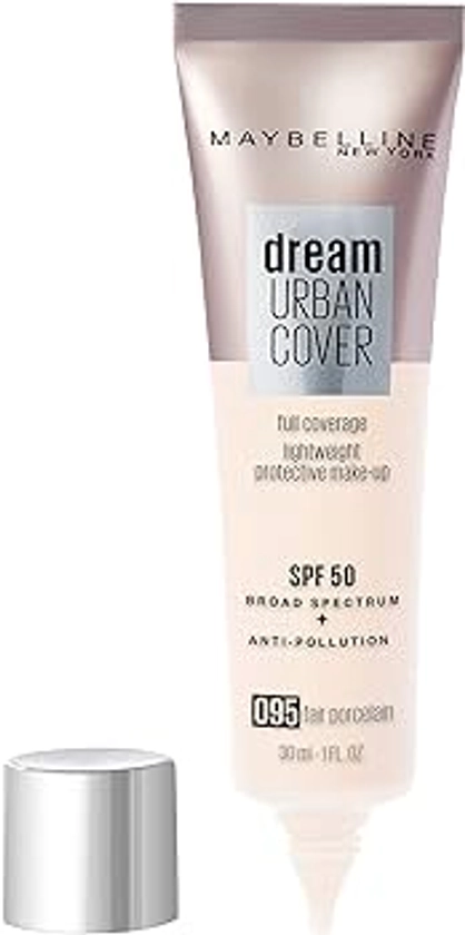 Maybelline Dream Urban Cover All-In-One Protective Makeup SPF 50 095 Fair Porcelain