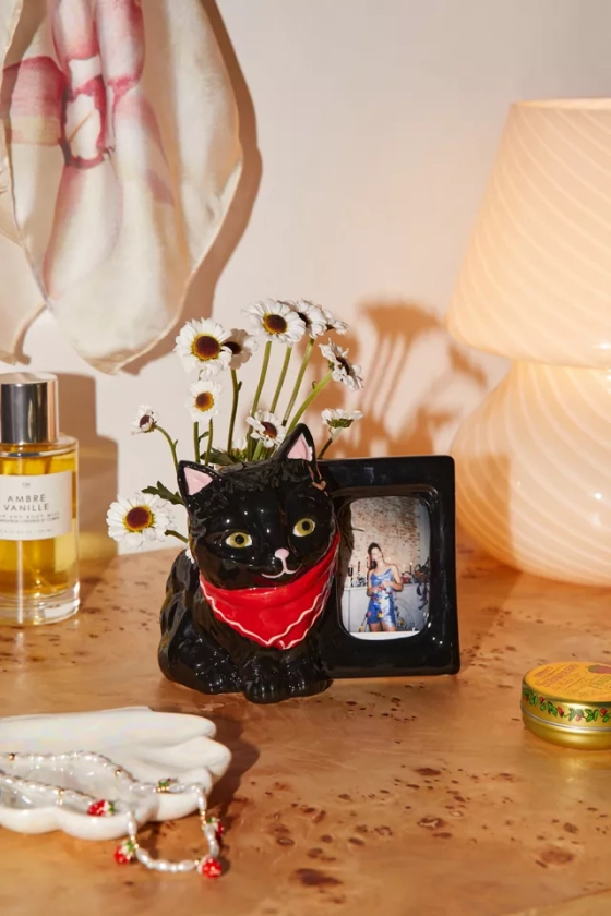 Cat INSTAX Picture Frame Vase