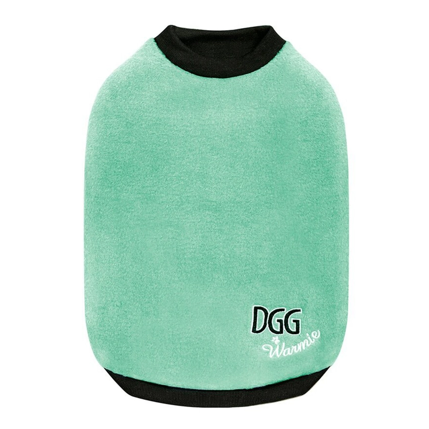 DGG Warmie Fleecy Easy Fit Mint Large Winter Coat for Dogs - $17.47