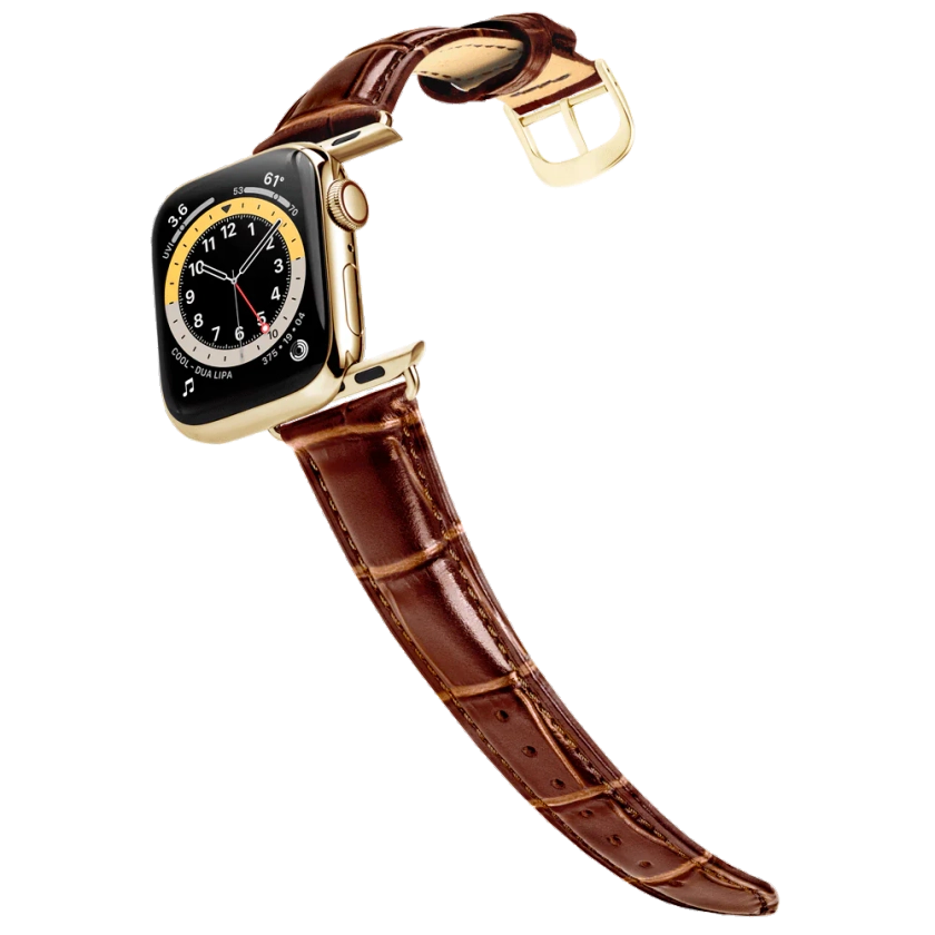 Women's Mahogany Brown w/ Gold Buckle