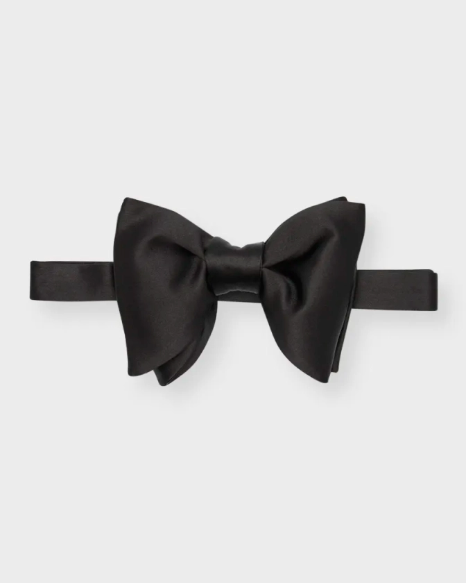 Men's Large Silk Bow Tie