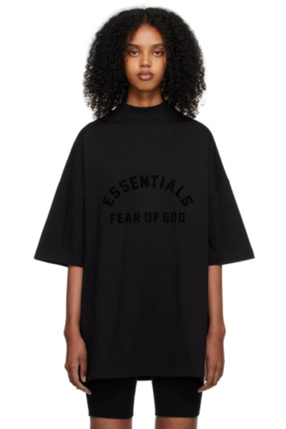 Fear of God ESSENTIALS - Black Bonded T-Shirt