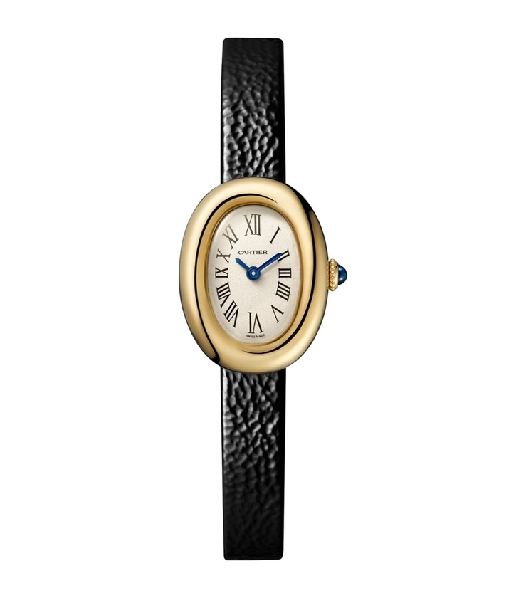 Cartier Mini Yellow Gold Baignoire Watch 18.7mm | Harrods UK