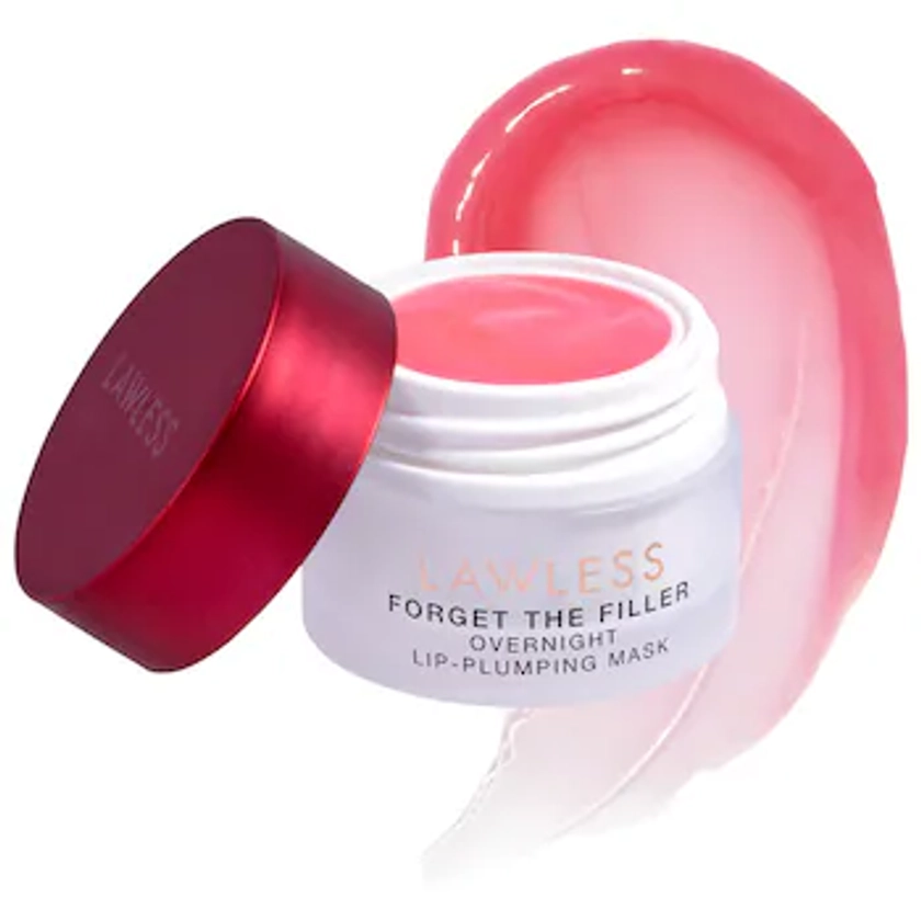 Forget The Filler Overnight Lip Plumping Mask - LAWLESS | Sephora