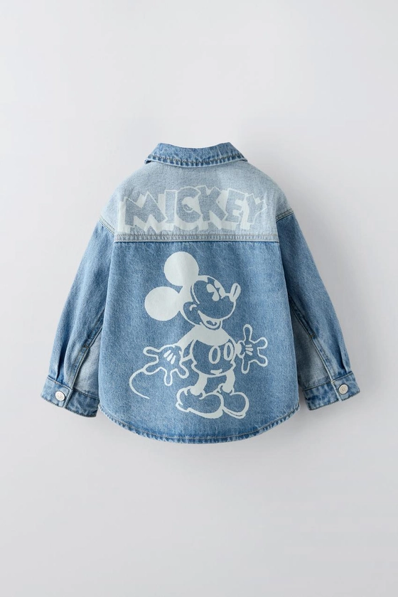 MICKEY MOUSE ©DISNEY DENIM OVERSHIRT