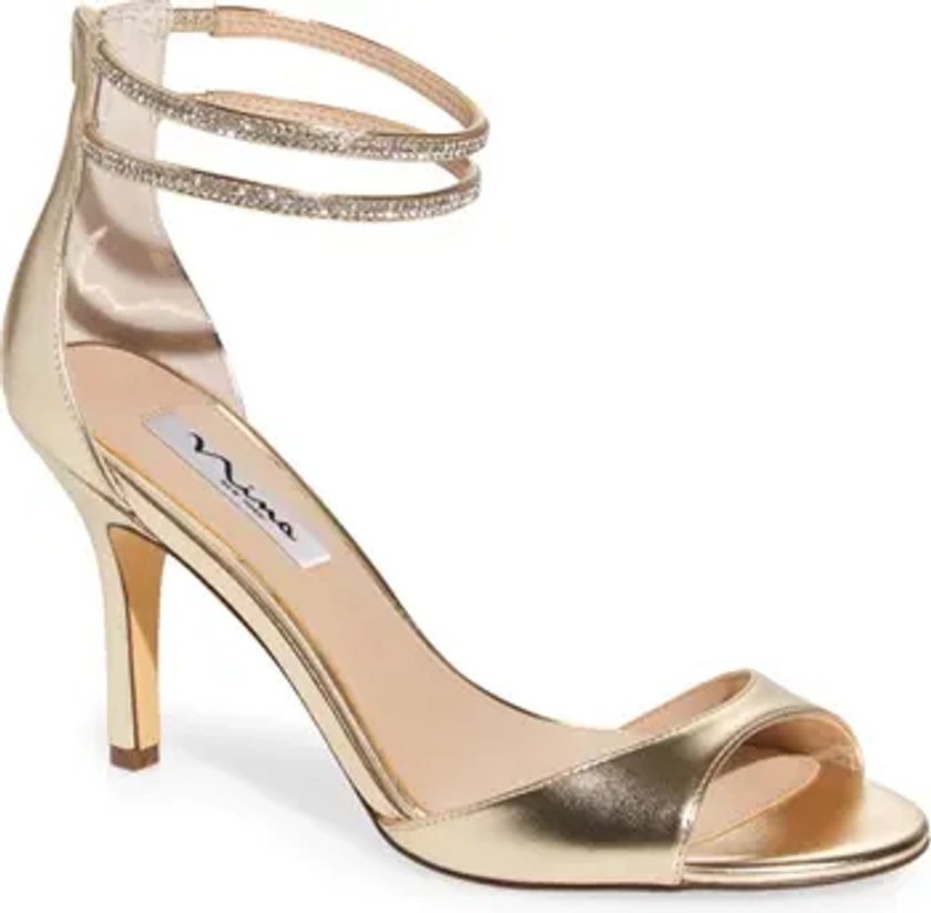 Nina Viktora Ankle Strap Sandal (Women) | Nordstrom