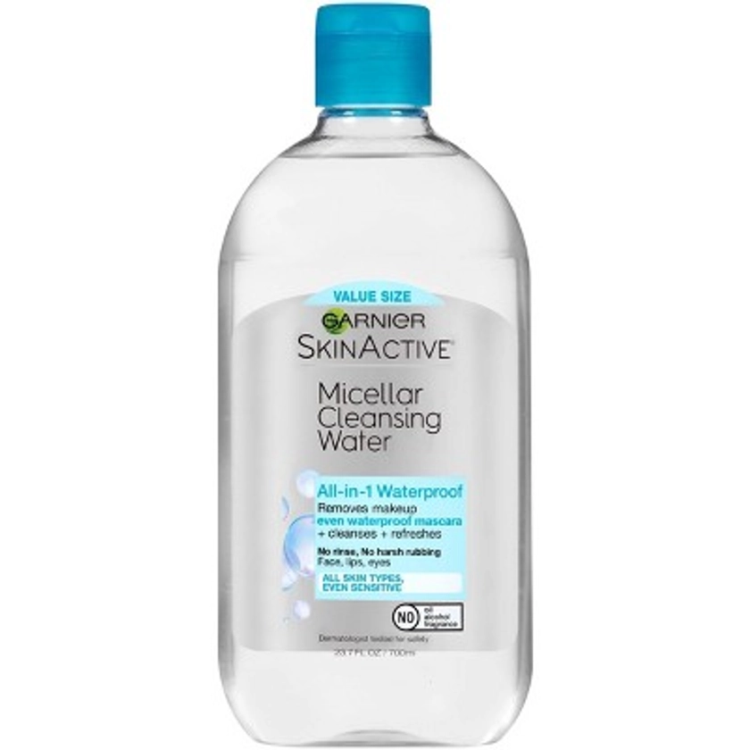 Garnier SkinActive Micellar Cleansing Water Waterproof - Unscented - 23.7 fl oz