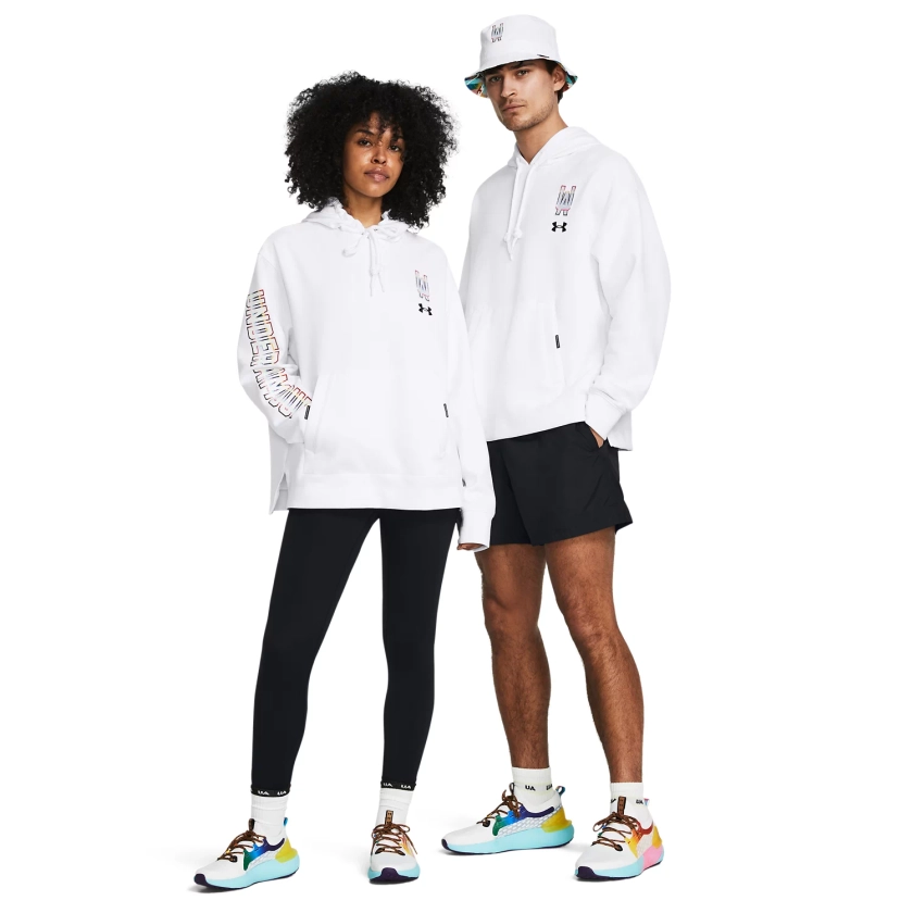 Sweat à capuche en maille UA Pride unisexe | Under Armour