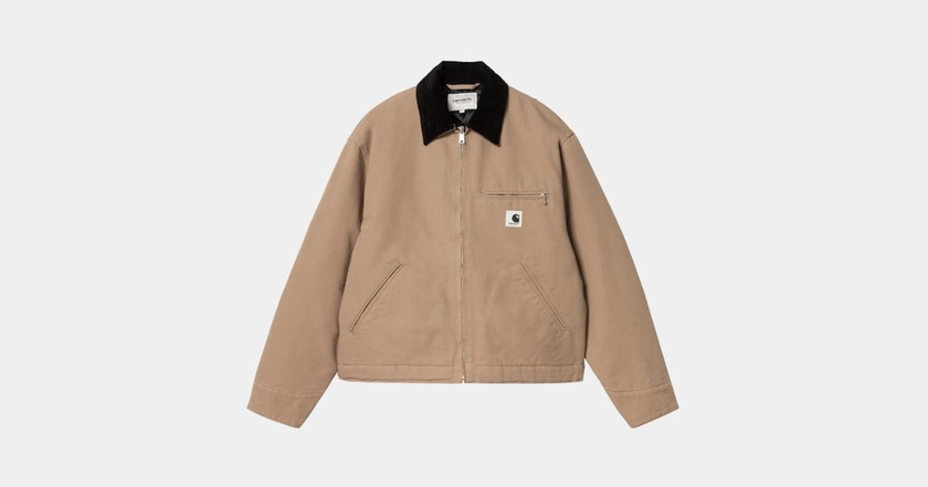 Carhartt WIP W' OG Detroit Jacket (Winter), Peanut / Black | Official Online Store