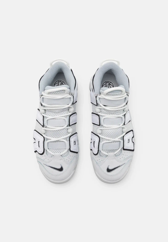 Nike Sportswear NIKE AIR MORE UPTEMPO (GS) - High-top trainers - photon dust/metallic silver/white/black/grey - Zalando.co.uk