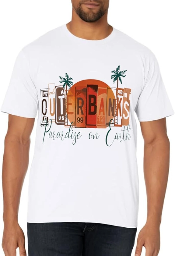 Outer Banks OBX North Carolina summer retro preppy throwback T-Shirt