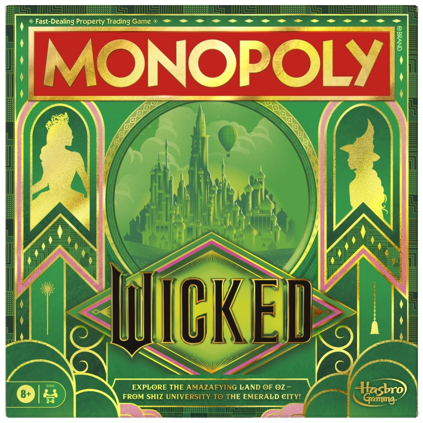 Monopoly Wicked Edition Board Game, Family Games for Kids, Teens, and Adults, Kids Games, 8+ - Walmart.com