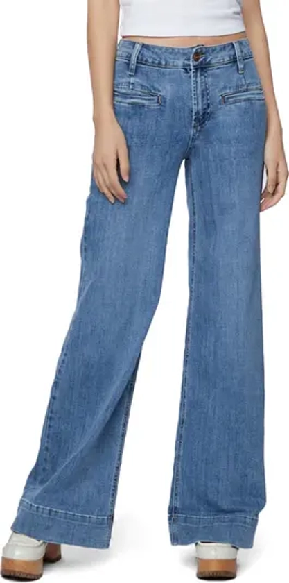 HINT OF BLU High Waist Wide Leg Jeans | Nordstrom