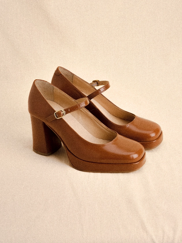 Heeled Mary Jane Shoes | Apricot Clothing