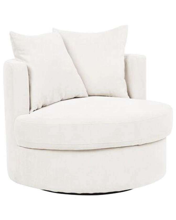 Fauteuil DALBY Beige clair