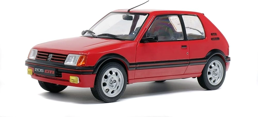SOLIDO - Peugeot 205 Gti 1.9 - 1/18, Rouge
