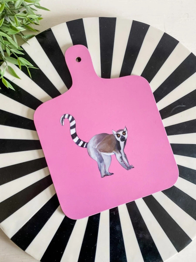 Mini Chopping Board by Emily Smith | Livy Lemur