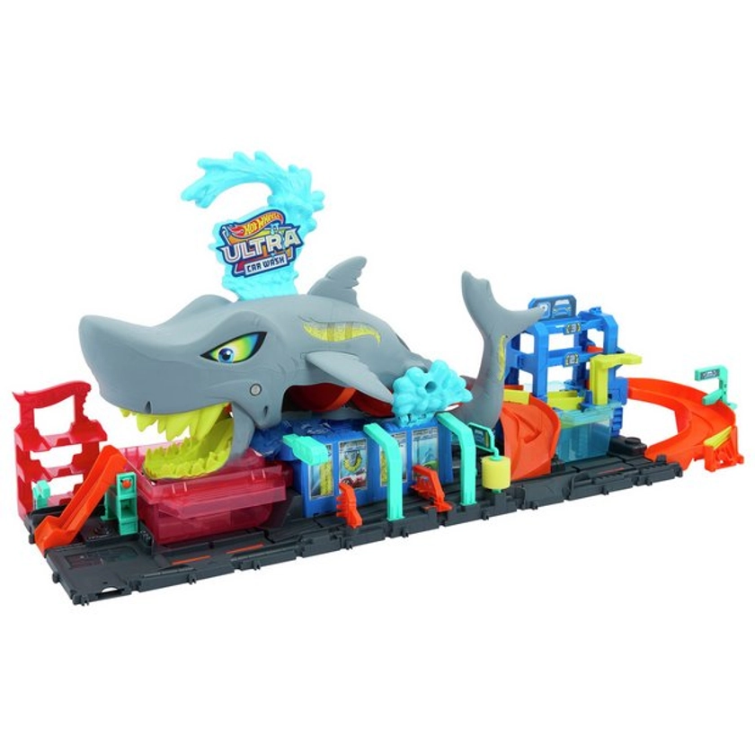 Buy Hot Wheels Ultra Shark Car Wash Playset | Toy cars and trucks | Argos