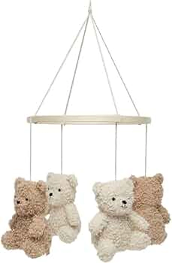 Mobile d'éveil bébé Teddy Bear Naturel et Biscuit - Jollein