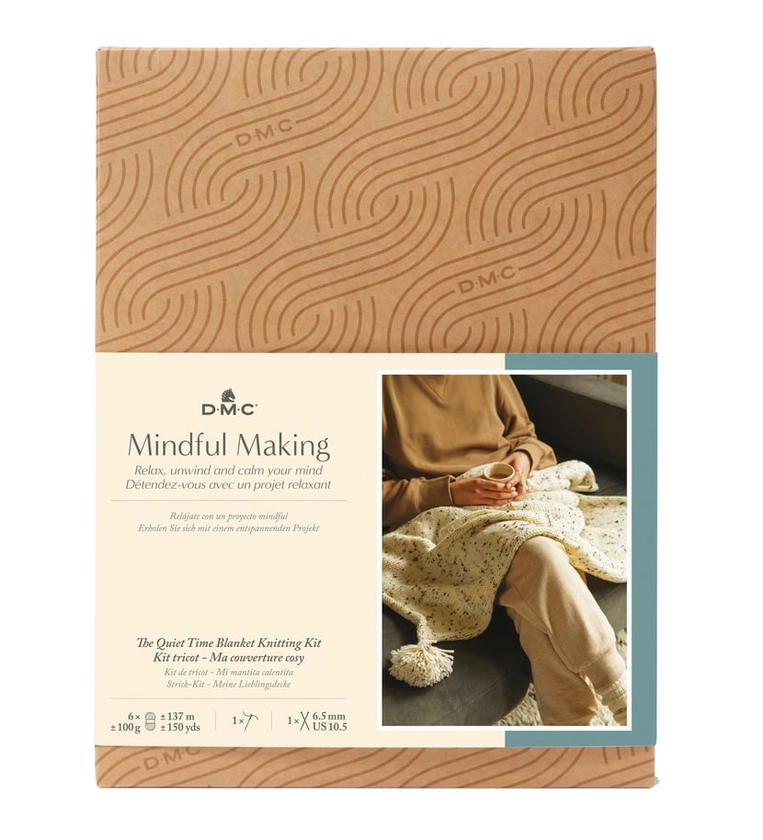 Kit tricot Mindful Making - Ma couverture Cosy