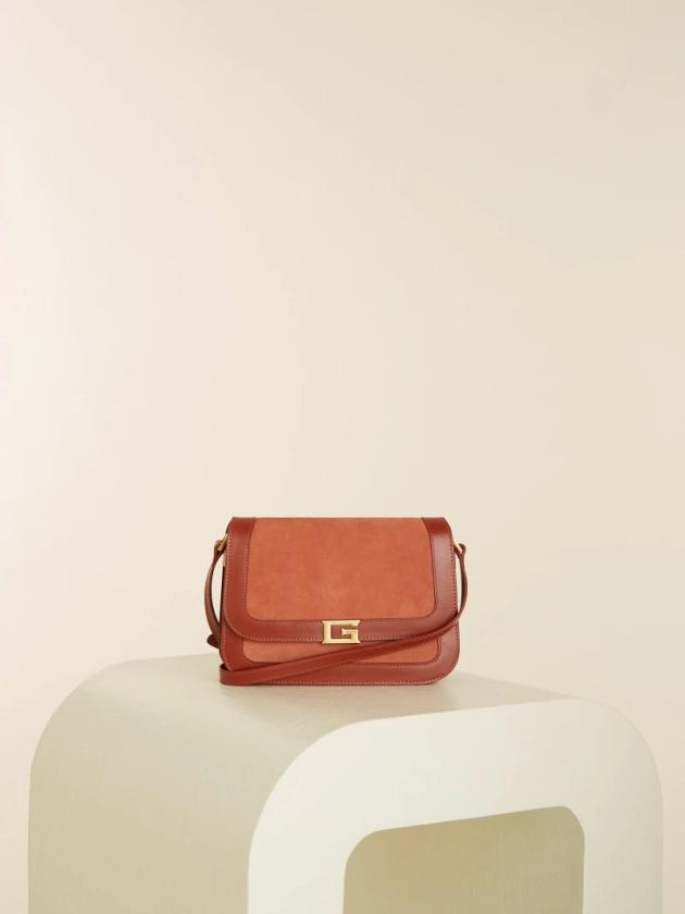 Thea Mini Flap Leather Crossbody | Guess US