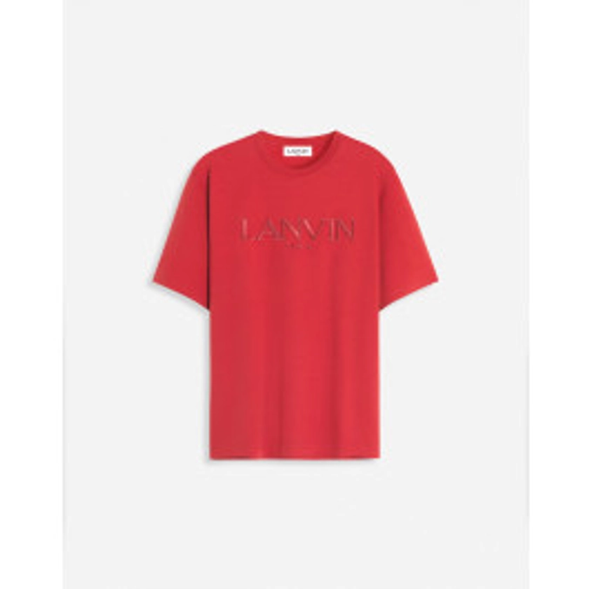 T-SHIRT CLASSIQUE BRODÉ LANVIN PARIS