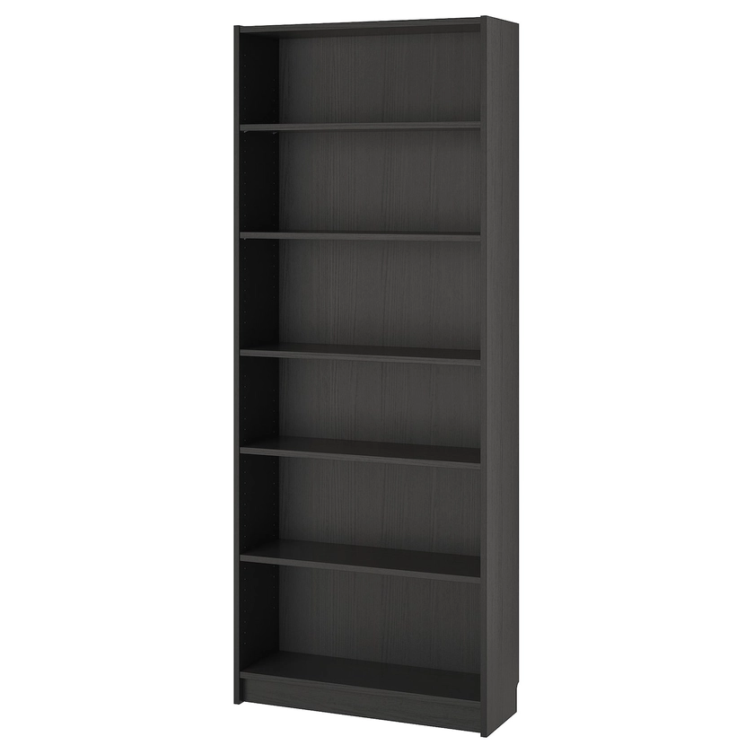 BILLY black-brown, Bookcase, 80x28x202 cm - IKEA