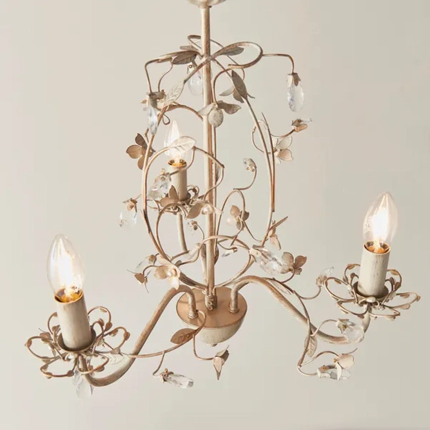 Vogue Olive 3 Light Chandelier